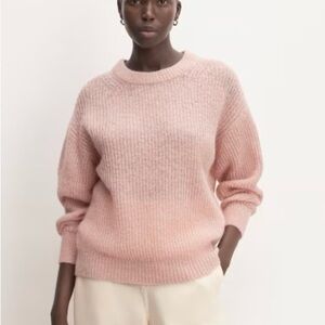 Everlane Cocoon Crew in Alpaca